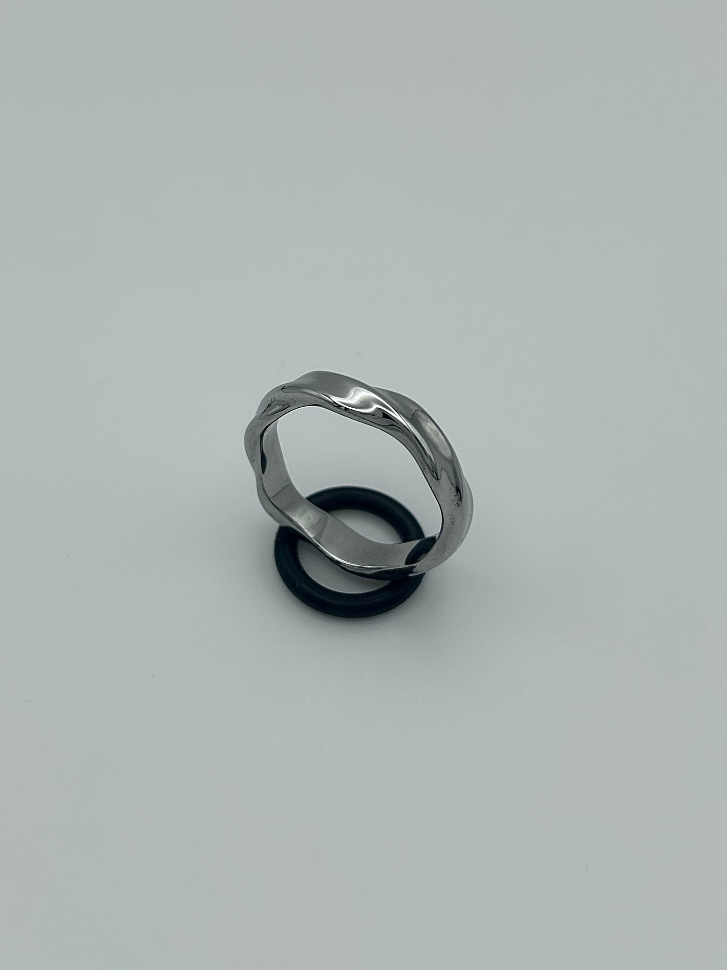 Wellenlinie Silber