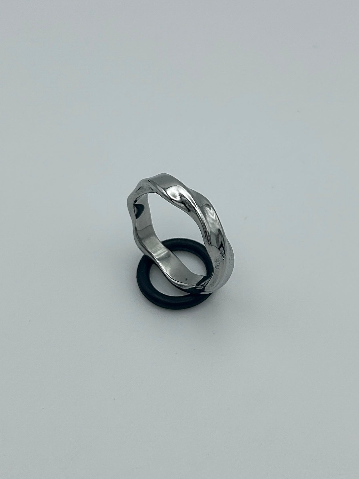 Wellenlinie Silber